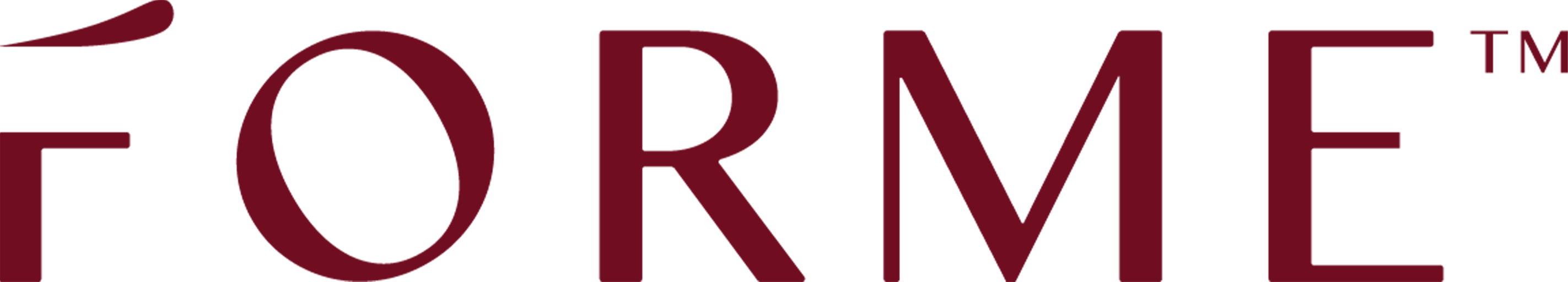 Dark red text on a white background spelling "FORME" with a trademark symbol.